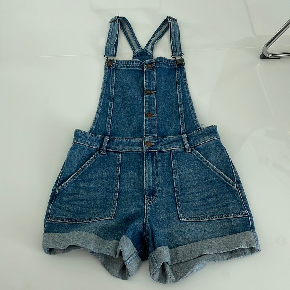 Hollister Denim Overalls